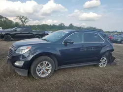 Salvage cars for sale at Des Moines, IA auction: 2017 Chevrolet Equinox LT