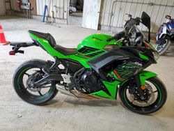 Kawasaki salvage cars for sale: 2023 Kawasaki EX650 P