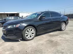 Chevrolet salvage cars for sale: 2018 Chevrolet Impala LT