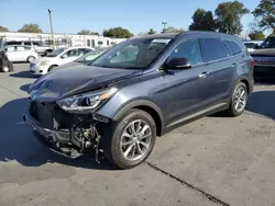 Vehiculos salvage en venta de Copart Sacramento, CA: 2018 Hyundai Santa FE SE