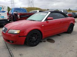 Vehiculos salvage en venta de Copart Littleton, CO: 2006 Audi A4 1.8 Cabriolet