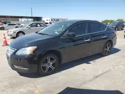 2015 Nissan Sentra S en venta en Grand Prairie, TX