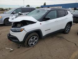 2022 Jeep Compass Trailhawk en venta en Woodhaven, MI