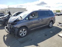 Salvage cars for sale at Martinez, CA auction: 2013 Toyota Sienna LE