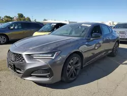 Acura salvage cars for sale: 2021 Acura TLX Tech A