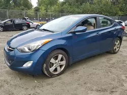 Salvage cars for sale at Waldorf, MD auction: 2013 Hyundai Elantra GLS