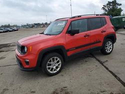 Jeep salvage cars for sale: 2019 Jeep Renegade Sport