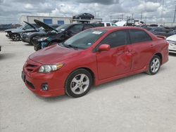 Salvage cars for sale at Haslet, TX auction: 2013 Toyota Corolla Base