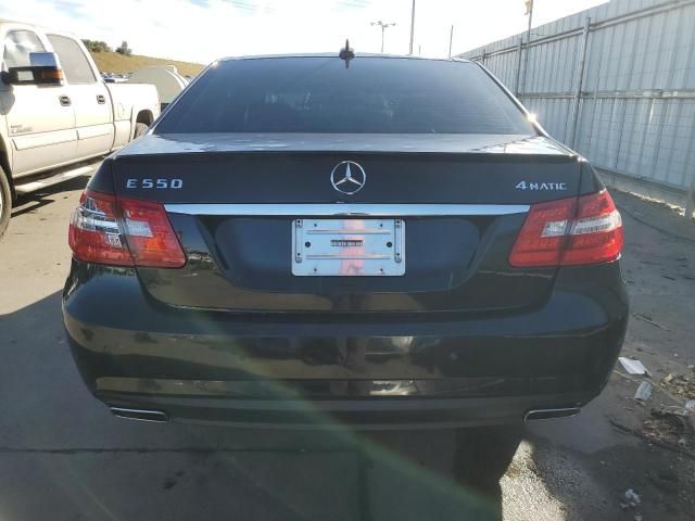 2011 Mercedes-Benz E 550 4matic