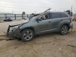 Toyota salvage cars for sale: 2019 Toyota Highlander Limited