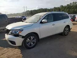 Salvage cars for sale at Greenwell Springs, LA auction: 2017 Nissan Pathfinder S