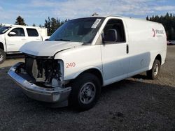 Salvage cars for sale from Copart Arlington, WA: 2018 Chevrolet Express G3500