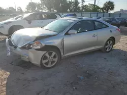 Salvage cars for sale at Riverview, FL auction: 2004 Toyota Camry Solara SE