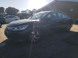 Honda salvage cars for sale: 2017 Honda Accord LX