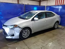 Toyota Vehiculos salvage en venta: 2017 Toyota Corolla L