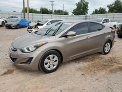 Salvage cars for sale at Oklahoma City, OK auction: 2016 Hyundai Elantra SE