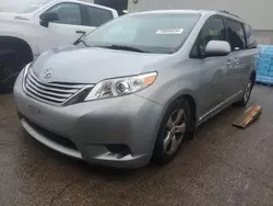 Toyota Sienna le salvage cars for sale: 2016 Toyota Sienna LE