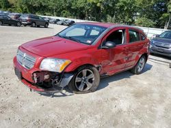 Salvage cars for sale at North Billerica, MA auction: 2011 Dodge Caliber Mainstreet