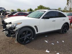 Salvage cars for sale from Copart London, ON: 2017 Infiniti QX70