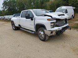 Salvage trucks for sale at North Billerica, MA auction: 2024 Chevrolet Silverado K3500 LT