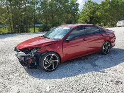 Salvage cars for sale at Houston, TX auction: 2023 Hyundai Elantra N Line