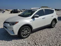 Toyota salvage cars for sale: 2016 Toyota Rav4 HV Limited