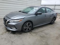 Salvage cars for sale at San Diego, CA auction: 2021 Nissan Sentra SR