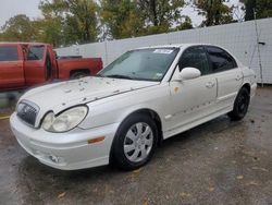 Salvage cars for sale at Bridgeton, MO auction: 2003 Hyundai Sonata GL