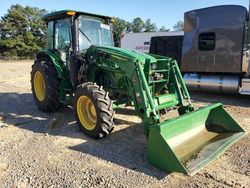 Salvage trucks for sale at Hueytown, AL auction: 2024 John Deere 5100M