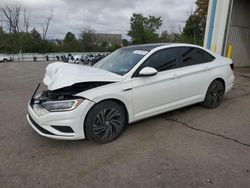 Salvage cars for sale at Pennsburg, PA auction: 2019 Volkswagen Jetta SEL Premium