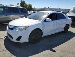 Salvage cars for sale at Martinez, CA auction: 2012 Toyota Camry Base