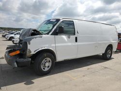 Salvage trucks for sale at Grand Prairie, TX auction: 2008 Chevrolet Express G2500