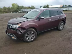 Carros salvage sin ofertas aún a la venta en subasta: 2012 Acura MDX Advance