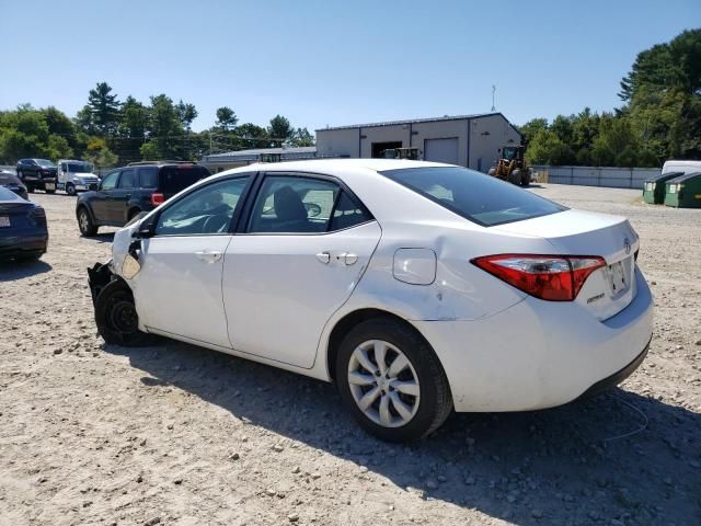 2016 Toyota Corolla L