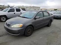 Salvage cars for sale at Martinez, CA auction: 2007 Toyota Corolla CE