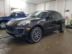 Porsche salvage cars for sale: 2017 Porsche Macan S