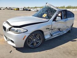 Salvage cars for sale at Fresno, CA auction: 2013 BMW 535 I