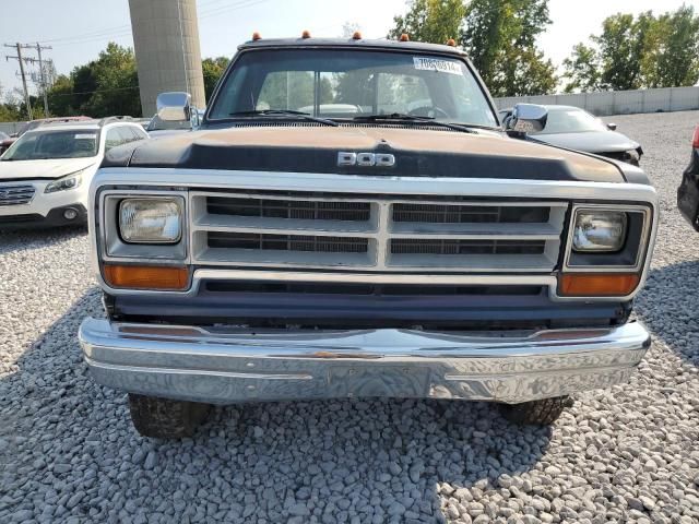 1988 Dodge W-SERIES W150