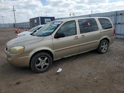 Chevrolet salvage cars for sale: 2005 Chevrolet Uplander LS