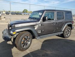 Jeep salvage cars for sale: 2018 Jeep Wrangler Unlimited Sport