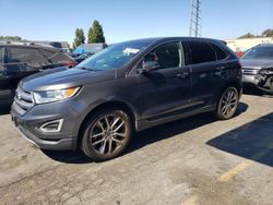 Ford salvage cars for sale: 2015 Ford Edge Titanium