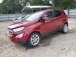 Ford salvage cars for sale: 2019 Ford Ecosport SE