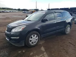 Chevrolet salvage cars for sale: 2017 Chevrolet Traverse LS