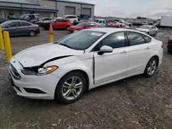 Salvage cars for sale from Copart Earlington, KY: 2018 Ford Fusion SE