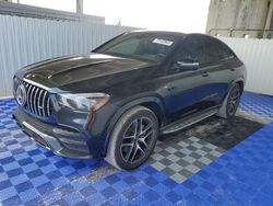 Mercedes-Benz salvage cars for sale: 2021 Mercedes-Benz GLE Coupe AMG 53 4matic