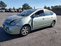 Salvage cars for sale at San Martin, CA auction: 2007 Toyota Prius