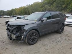 Ford salvage cars for sale: 2017 Ford Explorer XLT