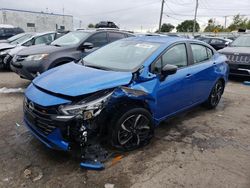 Salvage cars for sale at Chicago Heights, IL auction: 2024 Nissan Versa SR