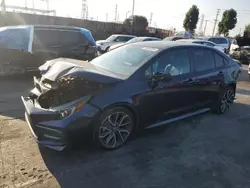 Salvage cars for sale at Wilmington, CA auction: 2020 Toyota Corolla XSE