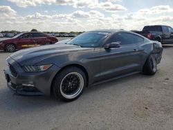 Salvage cars for sale at San Antonio, TX auction: 2016 Ford Mustang